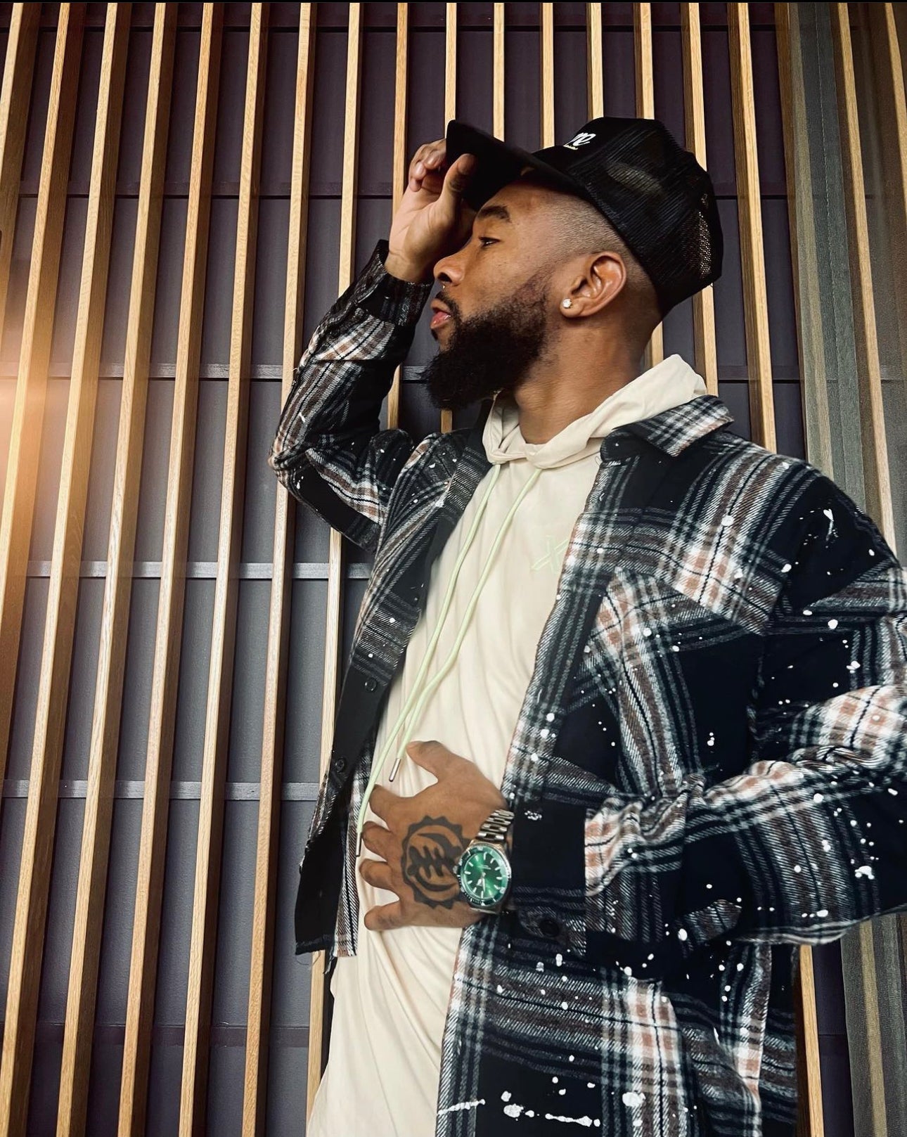 Xtring Family Fluff Green T-shirt Hoodie