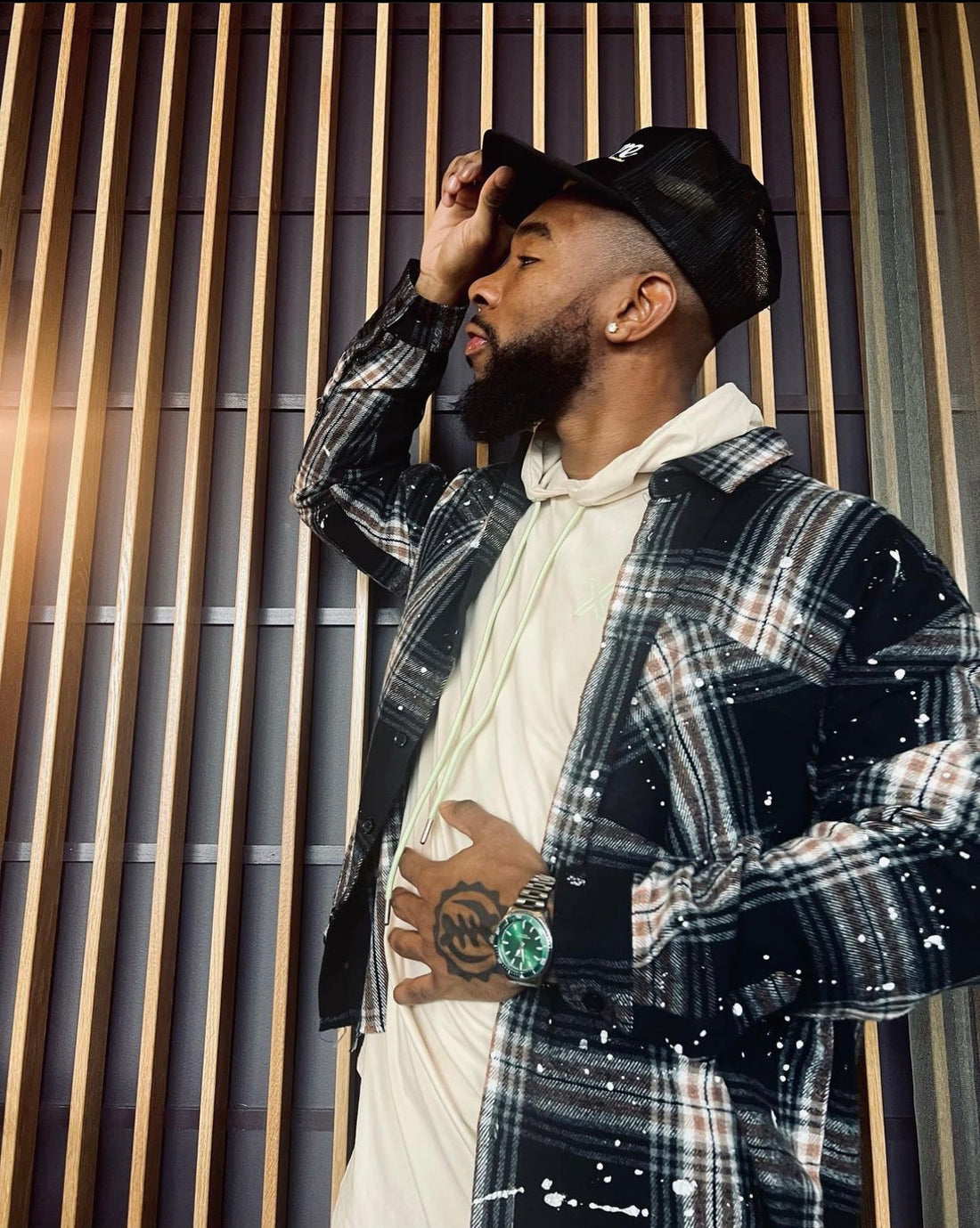 Xtring Family Fluff Green T-shirt Hoodie